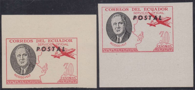 Ecuador 1949 — Roosevelt