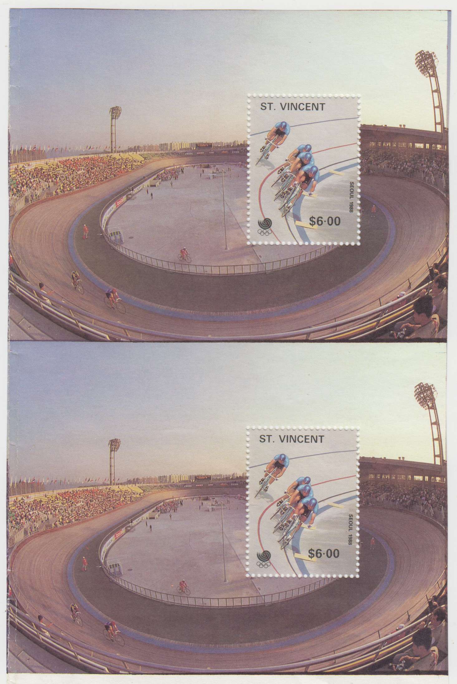 St Vincent 1988 — Olympics in Seoul