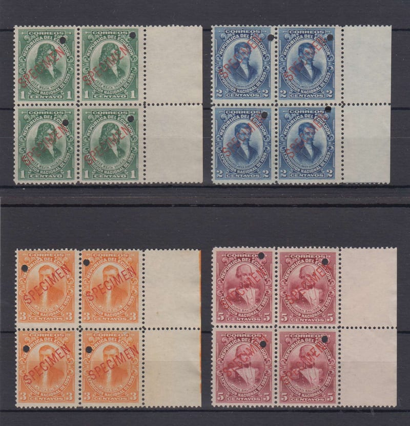 Ecuador 1909 — National Exposition