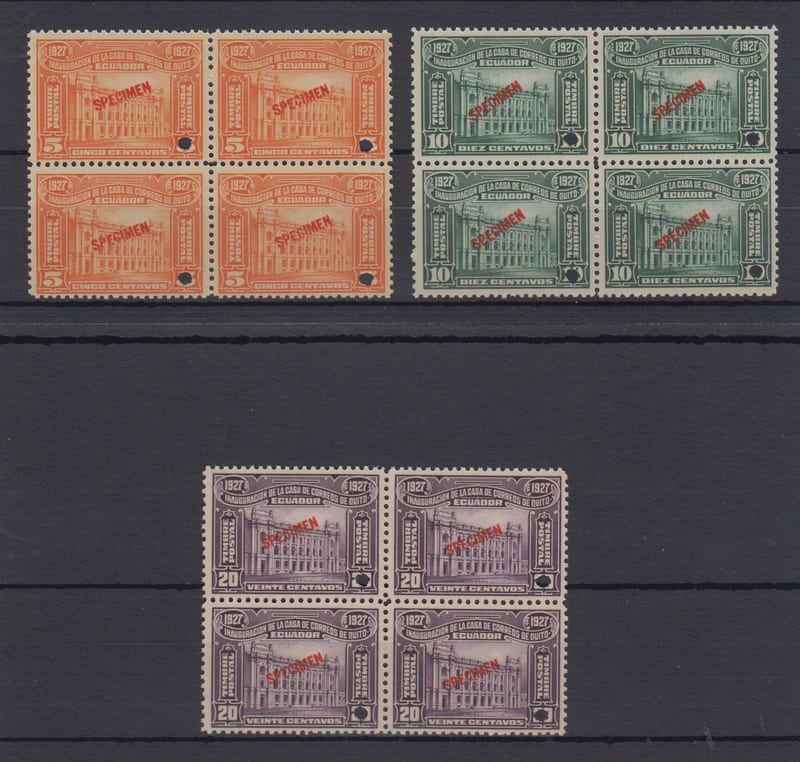 Ecuador 1927 — Quito Post Office