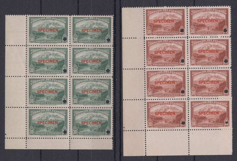 Ecuador 1942 — Mount Chimborazo