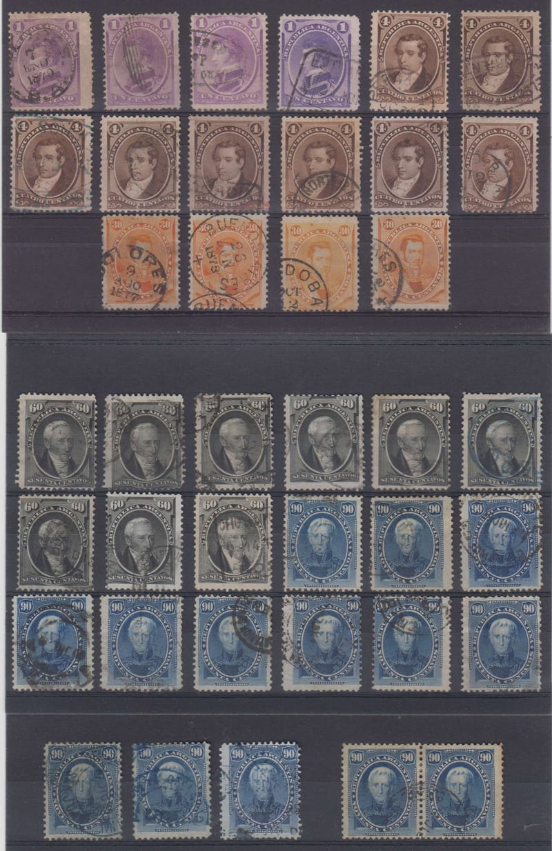 Argentina 1873 — ABNCo issue