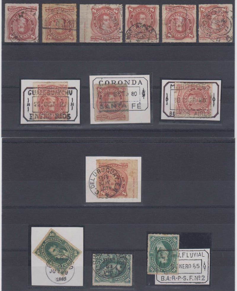 Argentina 1876 — Choice Cancels
