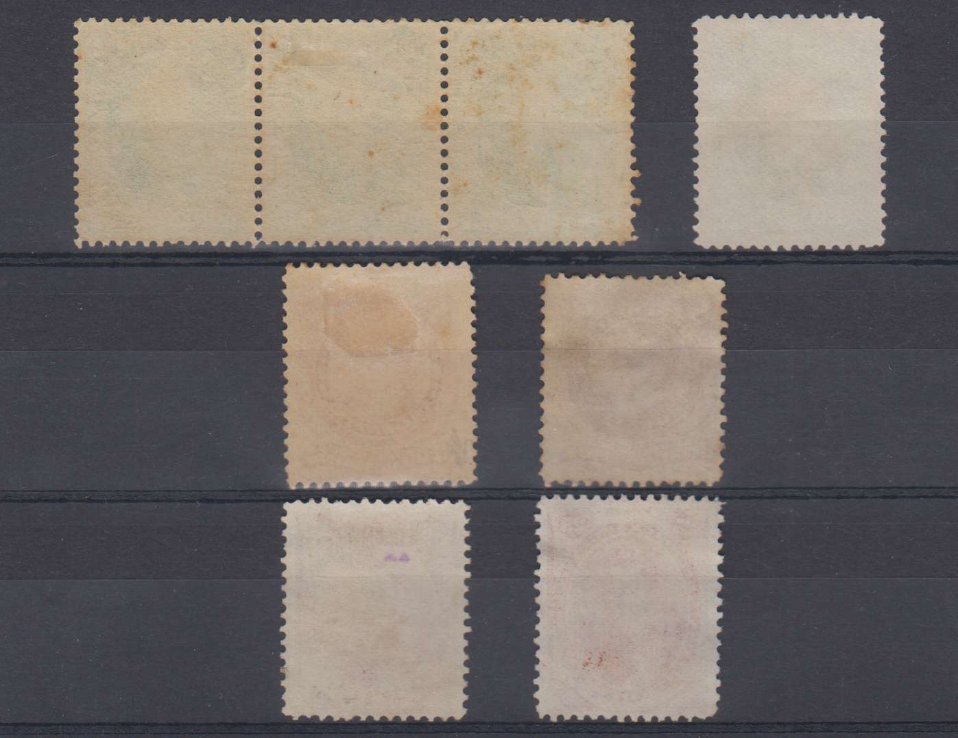 Argentina 1877 — Scott 38-40 & 39a
