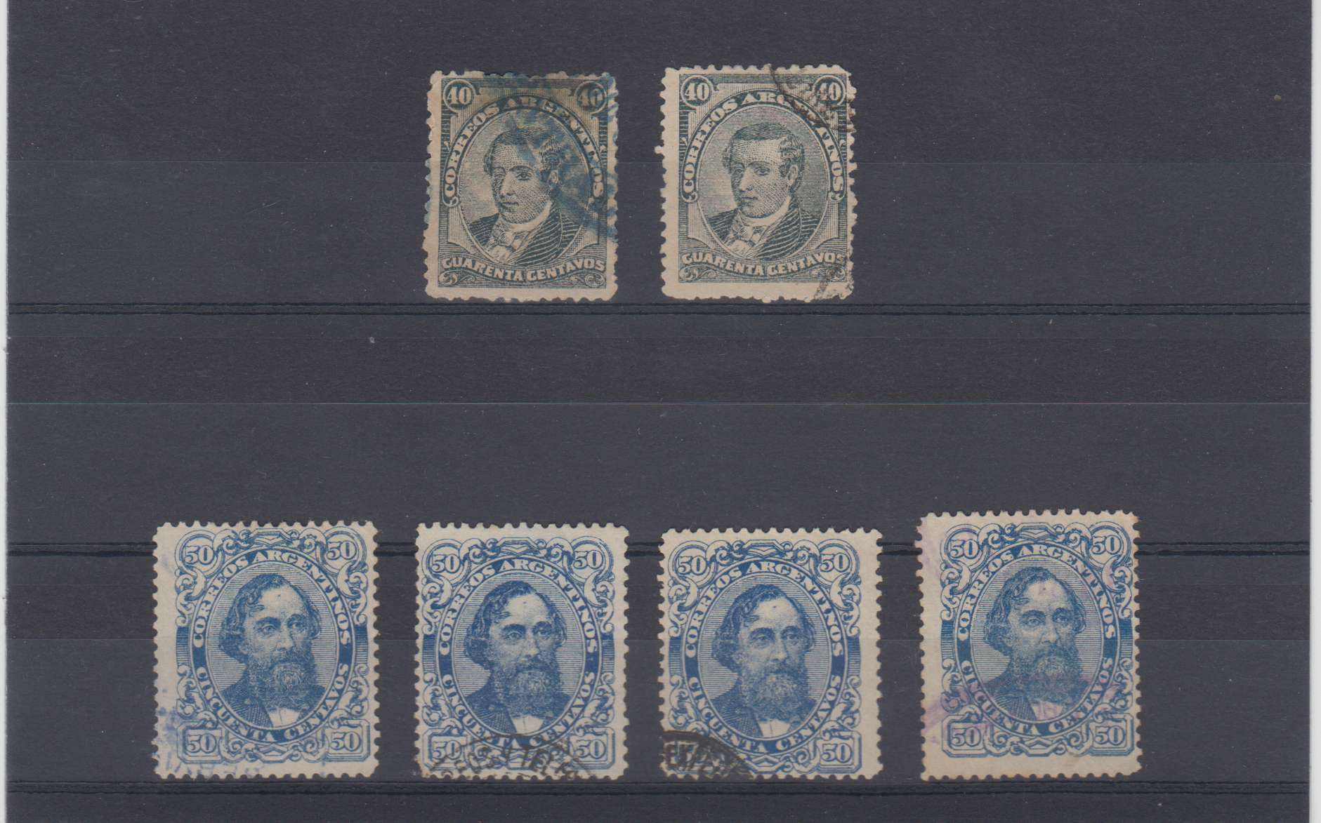Argentina 1886 — kidd Issue