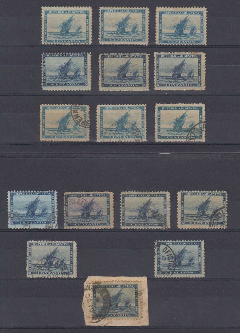 Argentina 1892 — Columbus