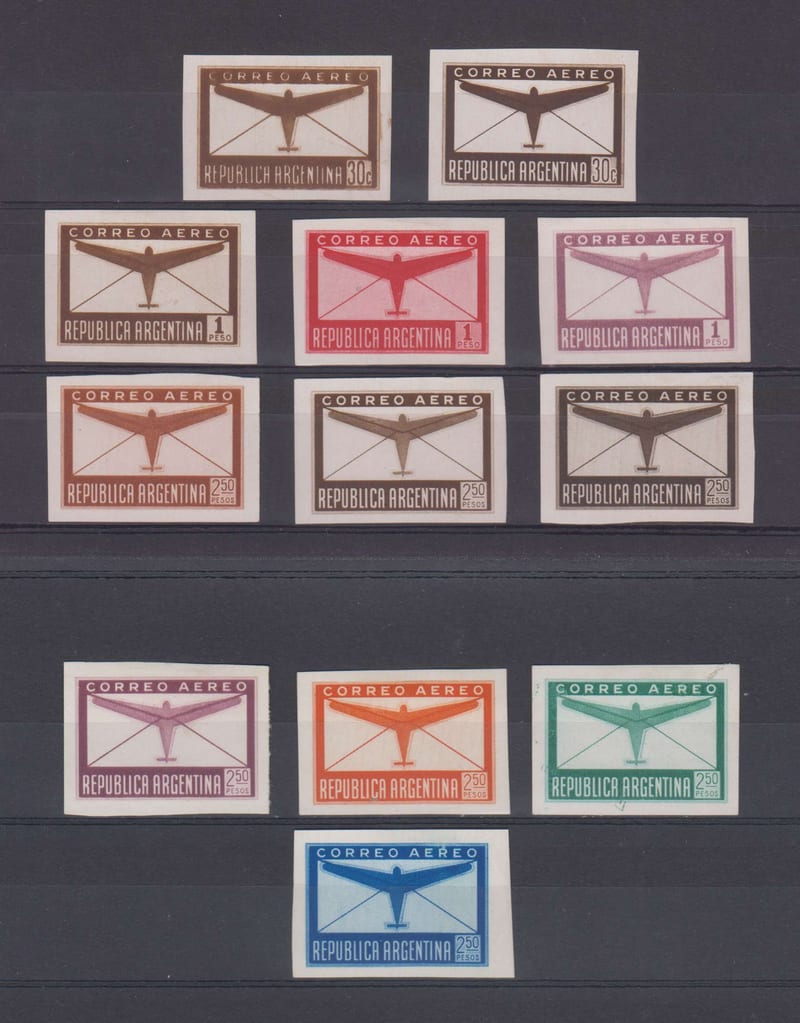 Argentina 1940 — Plane & Letter
