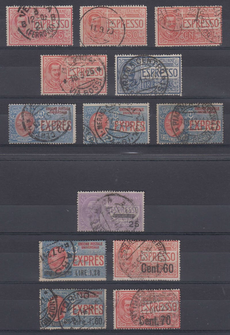 Italy 1903 — Special Delivery