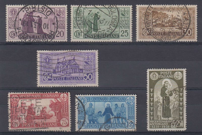 Italy 1931 — Scott 258-264