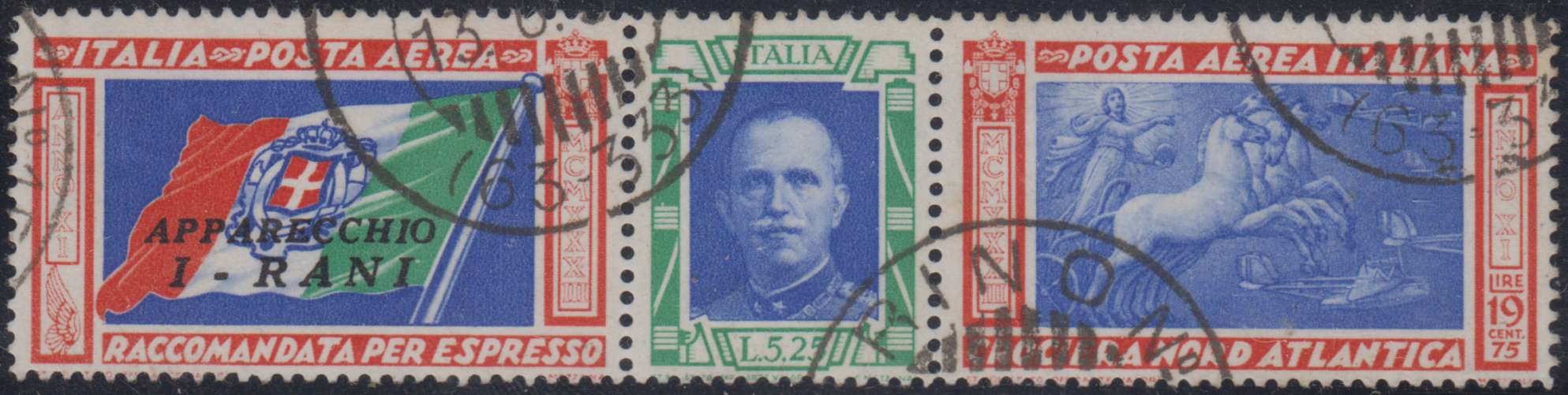Italy 1933 — Balbo's transatlantic flight issue