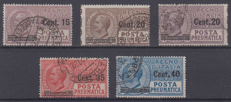 Italy 1924 — Pneumatic Post