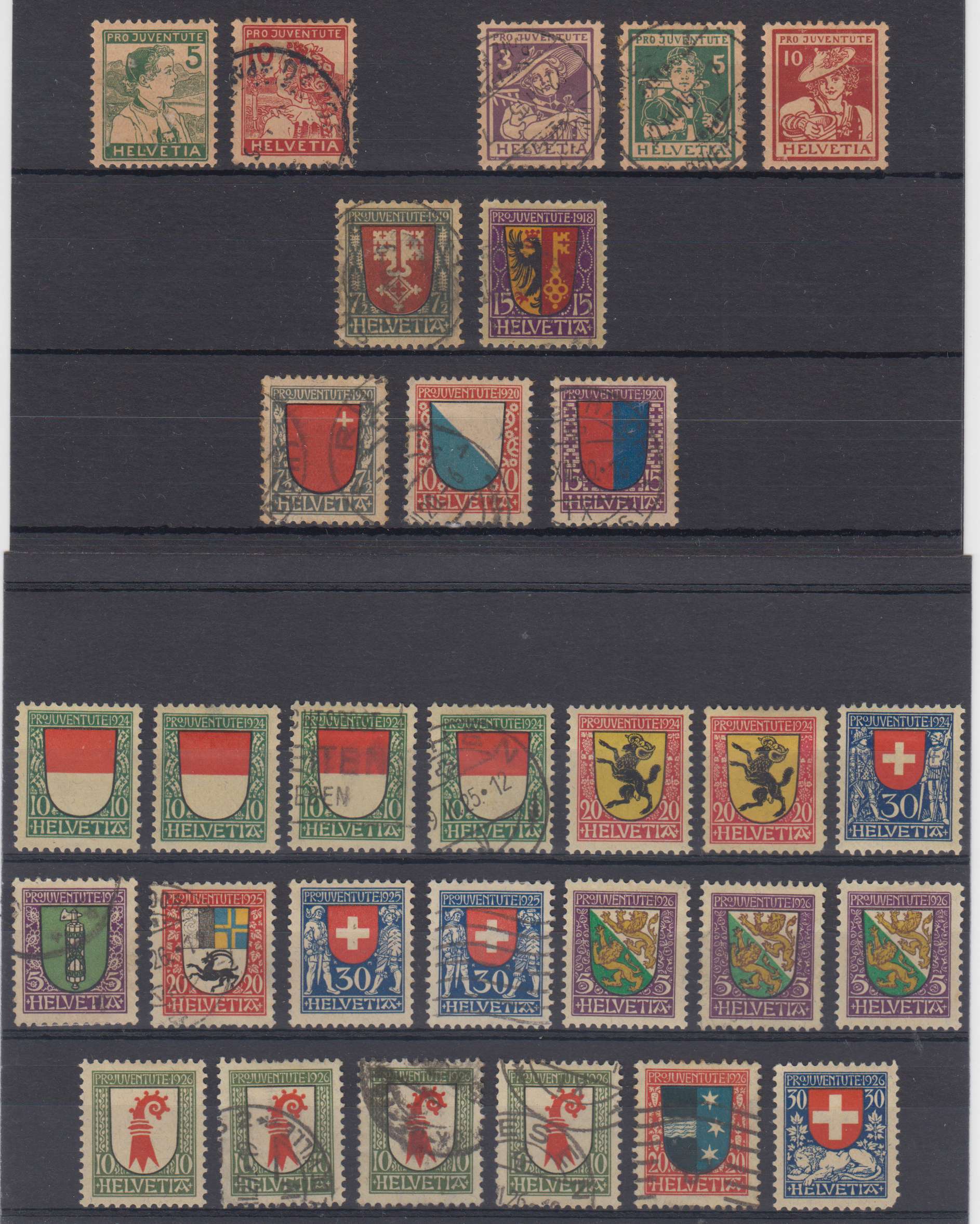 Switzerland 1915 — Semipostal issues