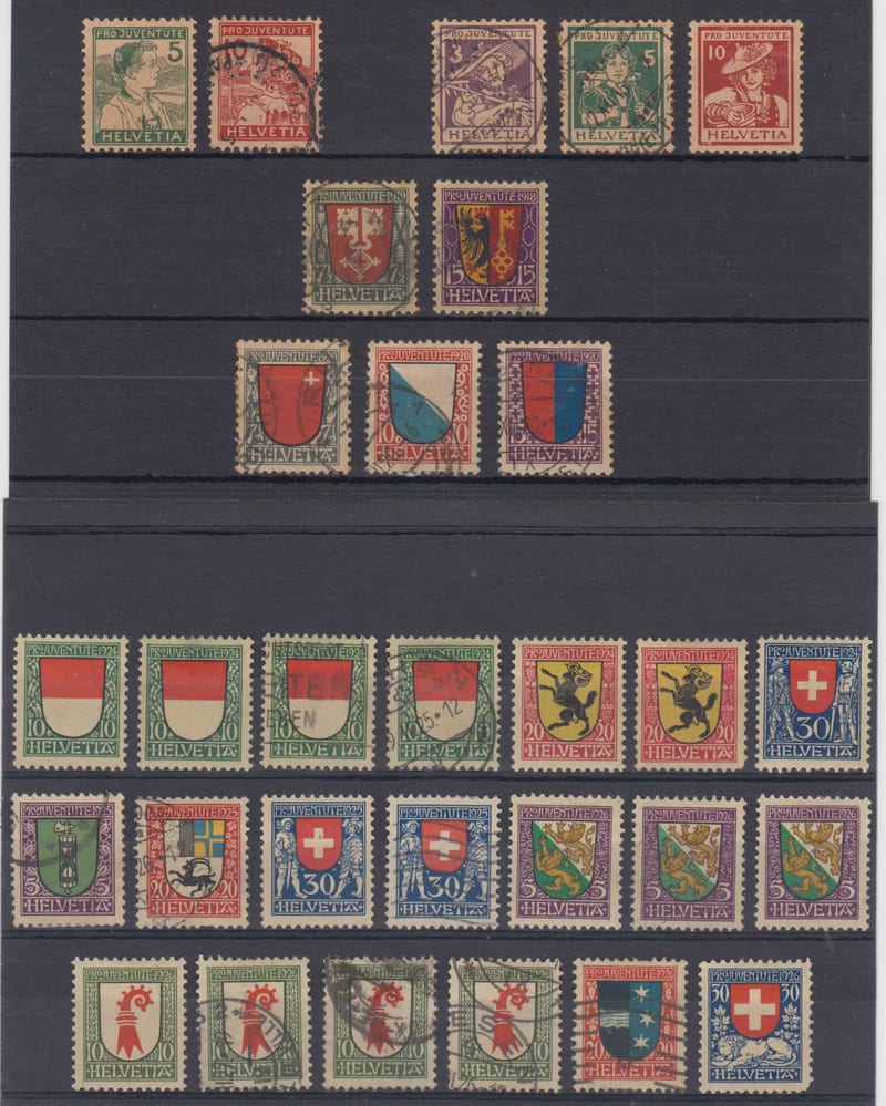 Switzerland 1915 — Semipostal issues