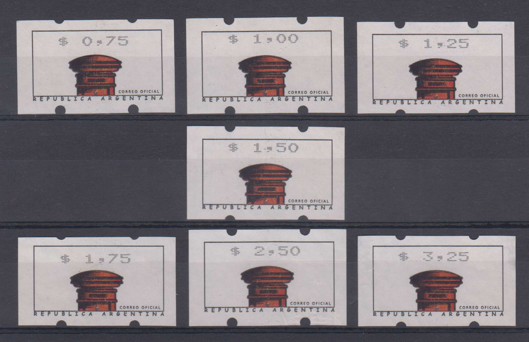 Argentina 1999 — Maquinas Expendedoras