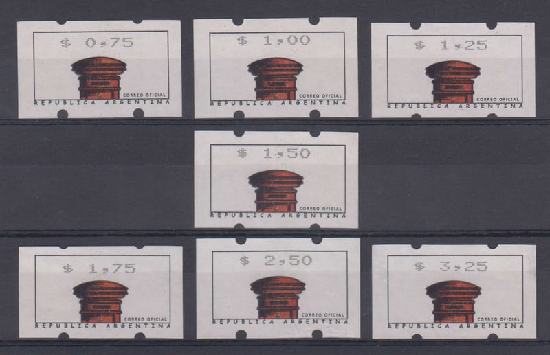 Argentina 1999 — Maquinas Expendedoras