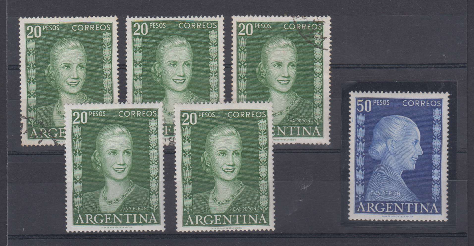 Argentina 1952 — Eva Peron