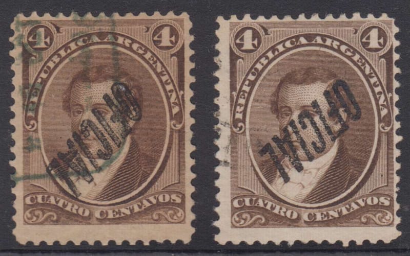 Argentina 1884 — Officials