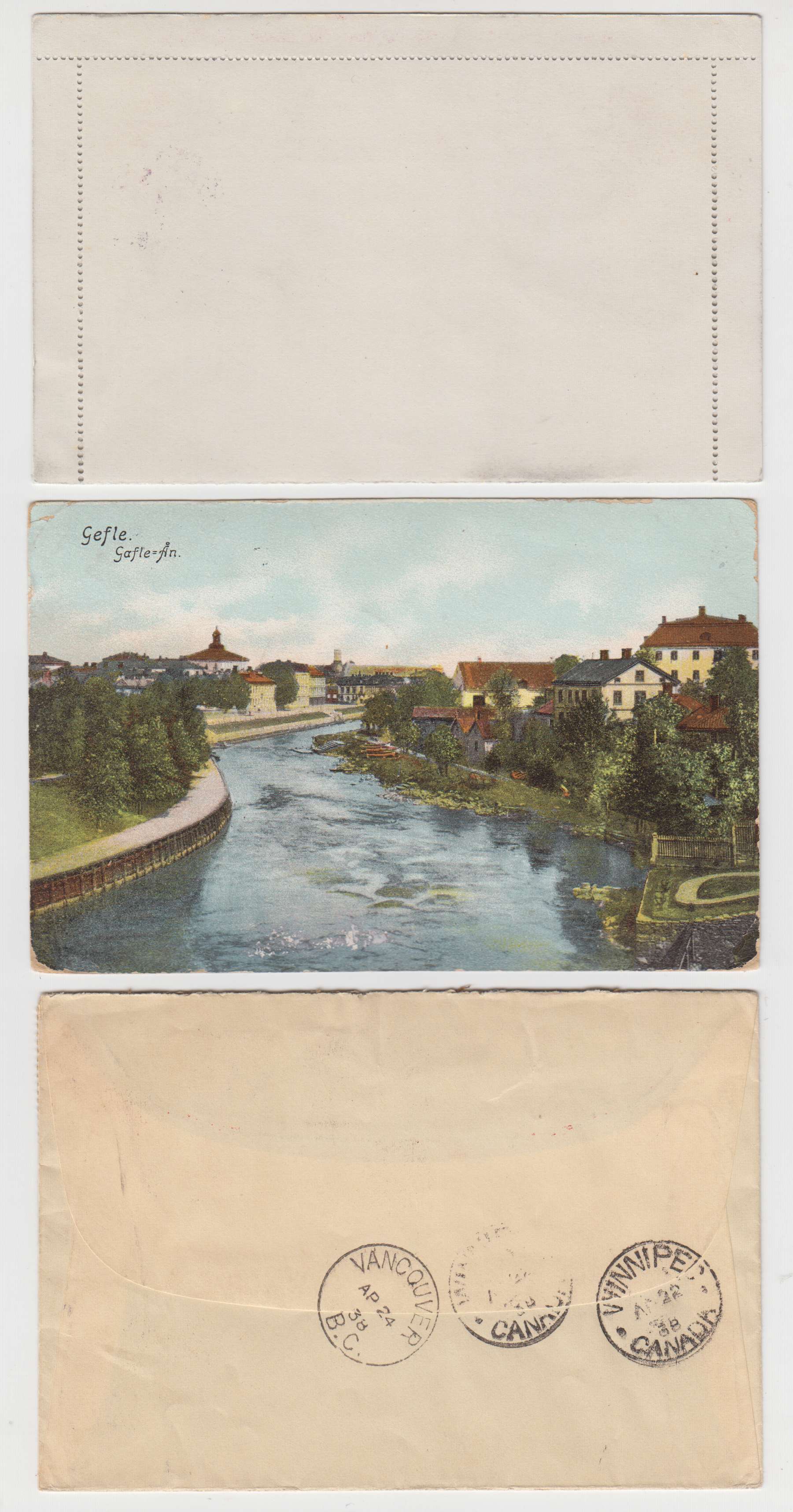Sweden — Better group of 9 items including a prestamp, two covers, two letter cards, a Ppc & 3…