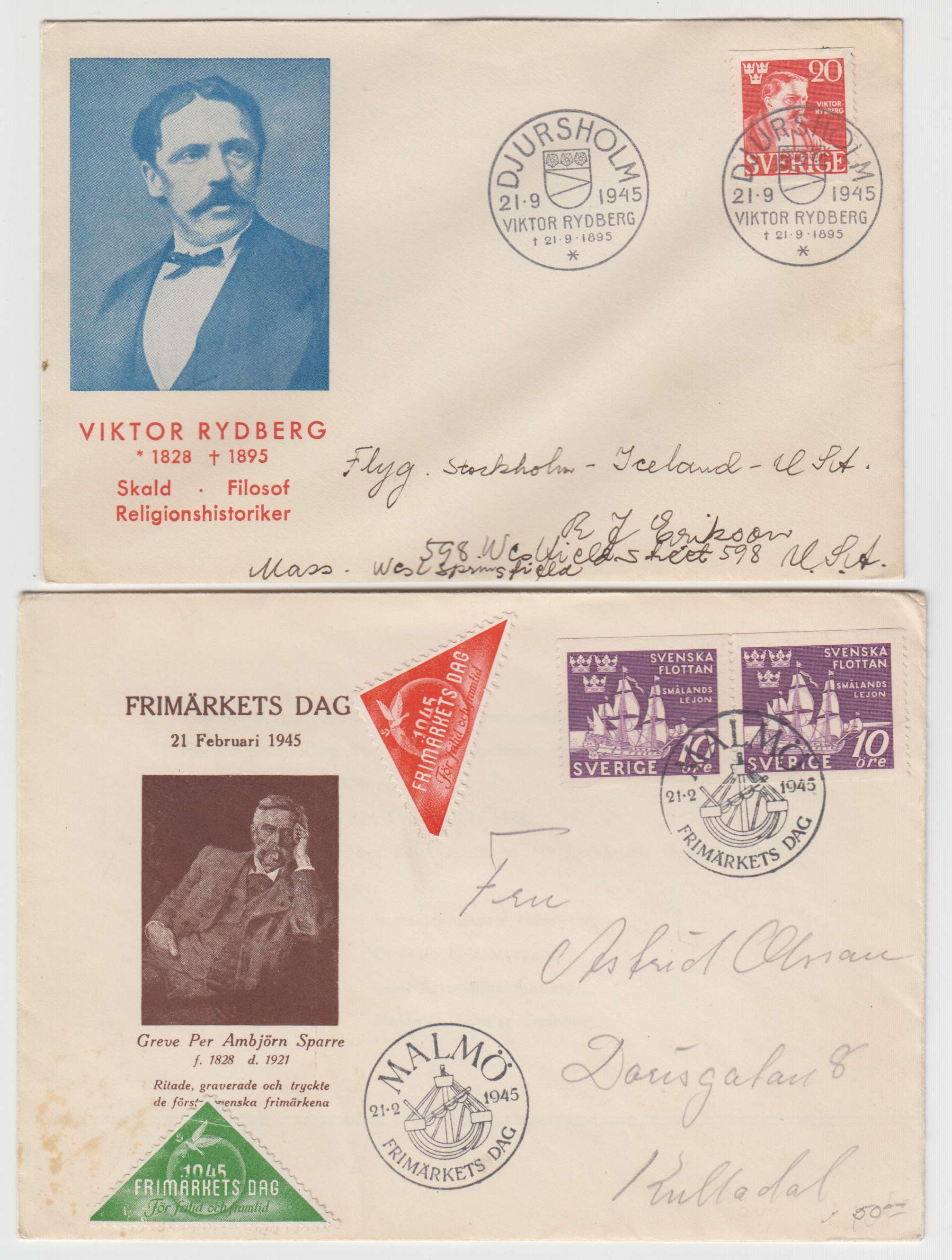 Sweden 1941 — Special cancels on 31 covers, cards or Ppc including better with Boy Scouts, United…