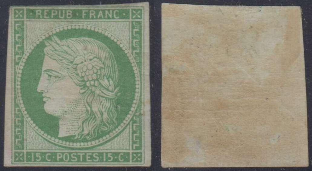 France 1849 — Scott 2