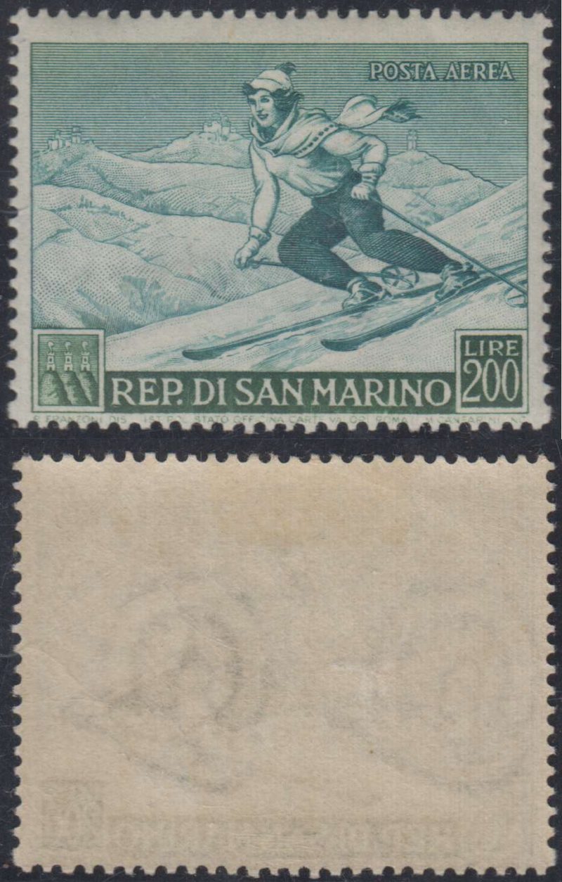 San Marino 1953 — Scott C90