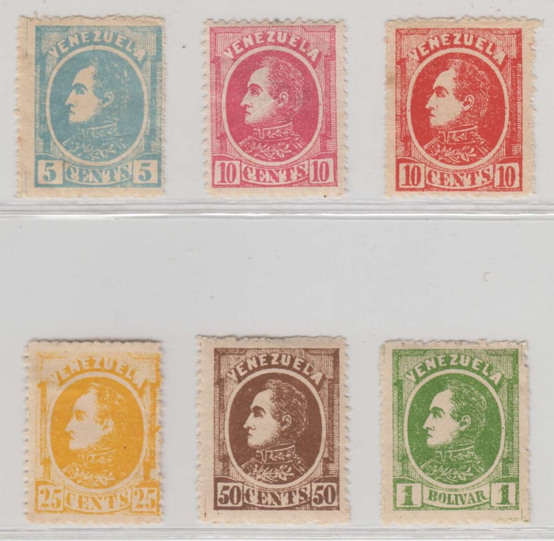 Venezuela 1880 — Bolivar