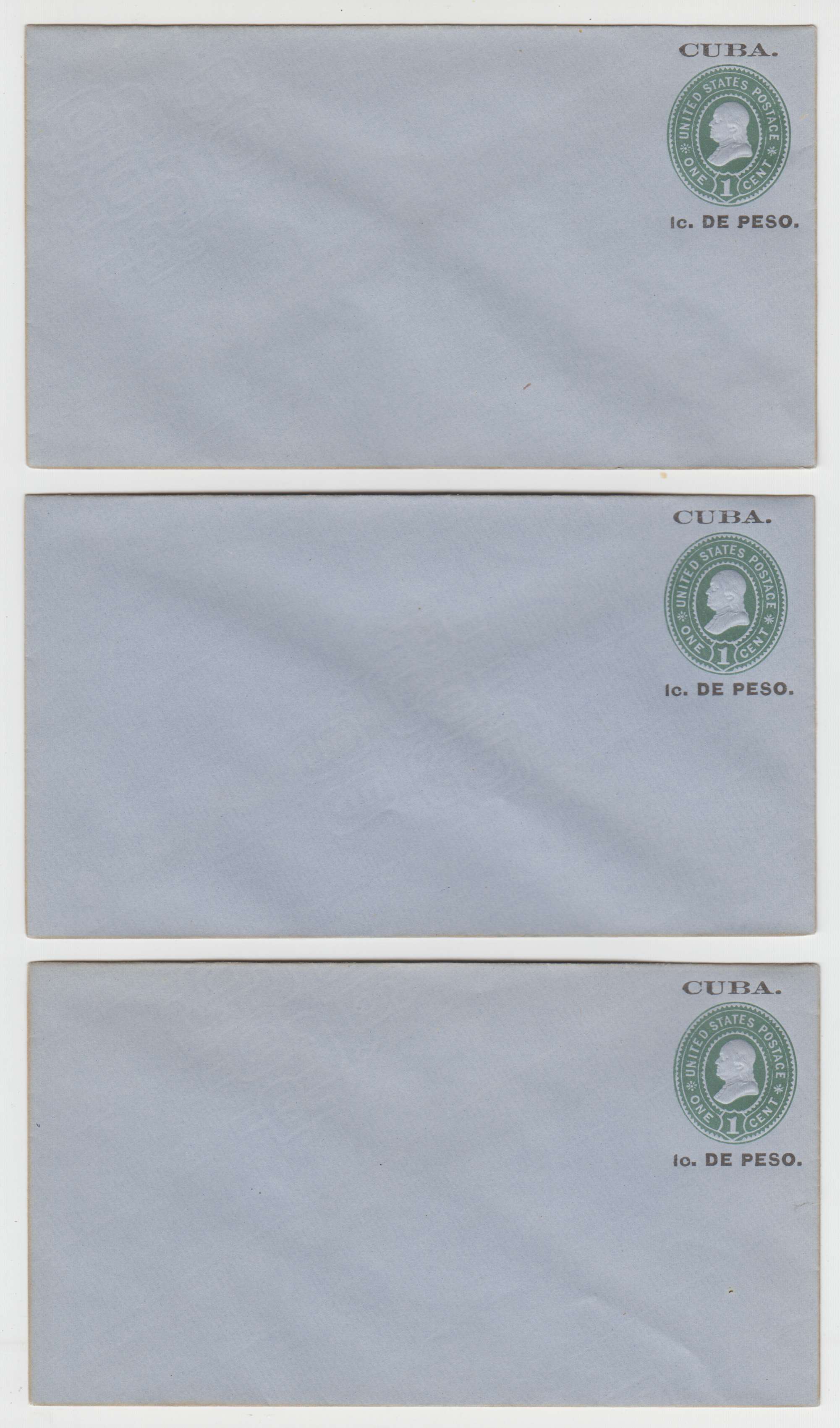 Cuba 1899 — Envelopes