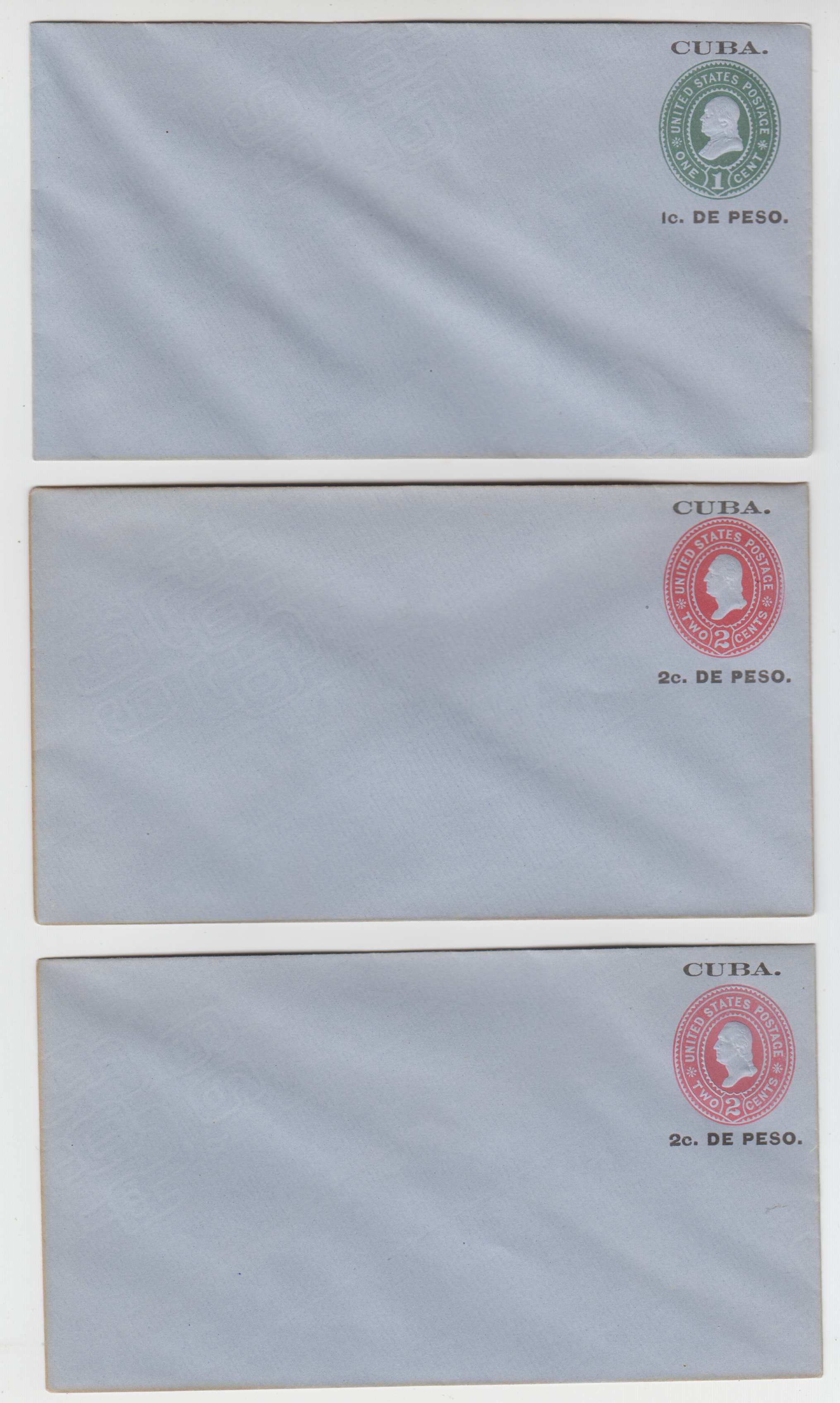 Cuba 1899 — Envelopes