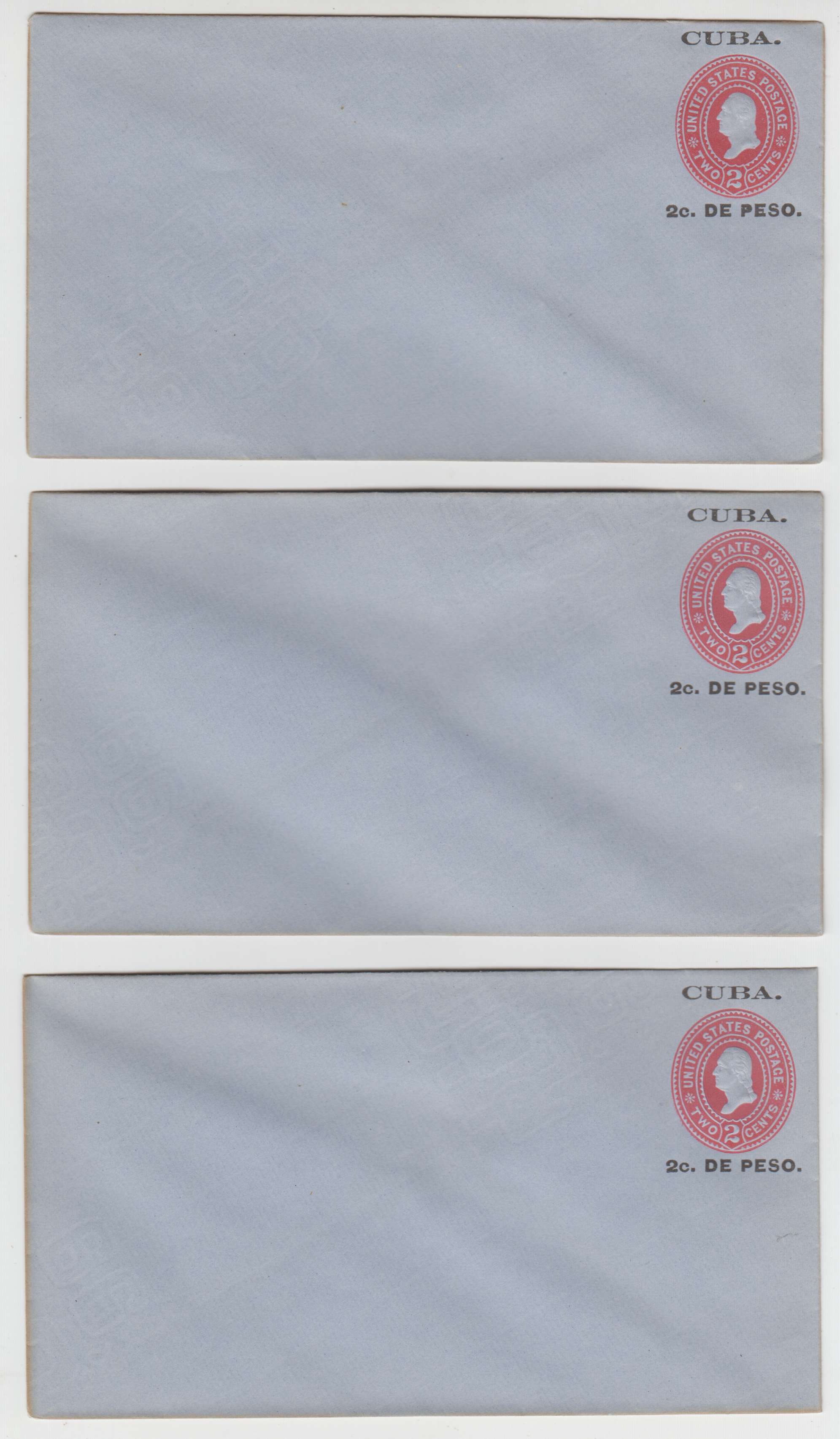 Cuba 1899 — Envelopes