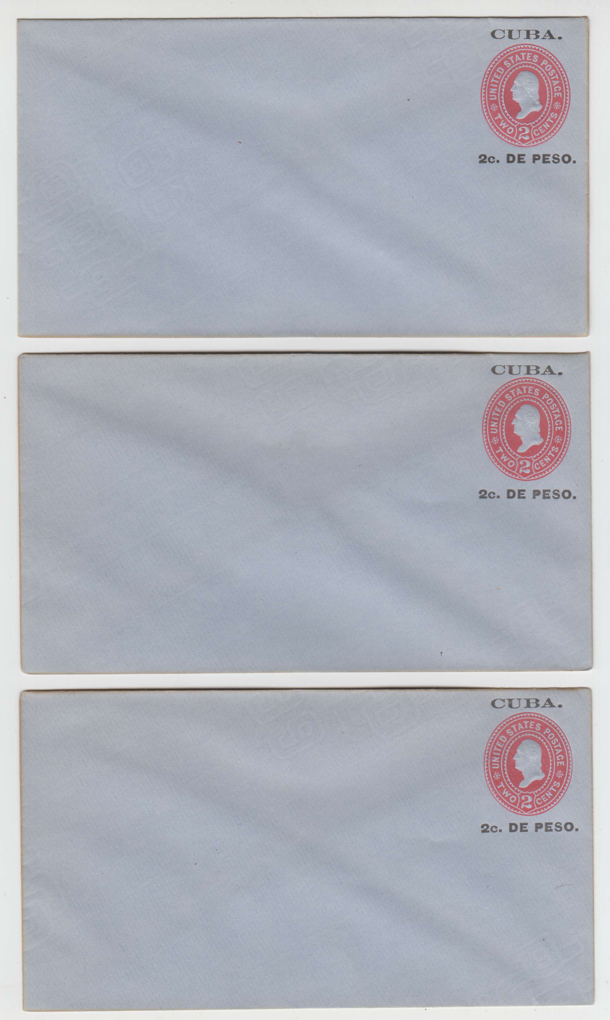 Cuba 1899 — Envelopes
