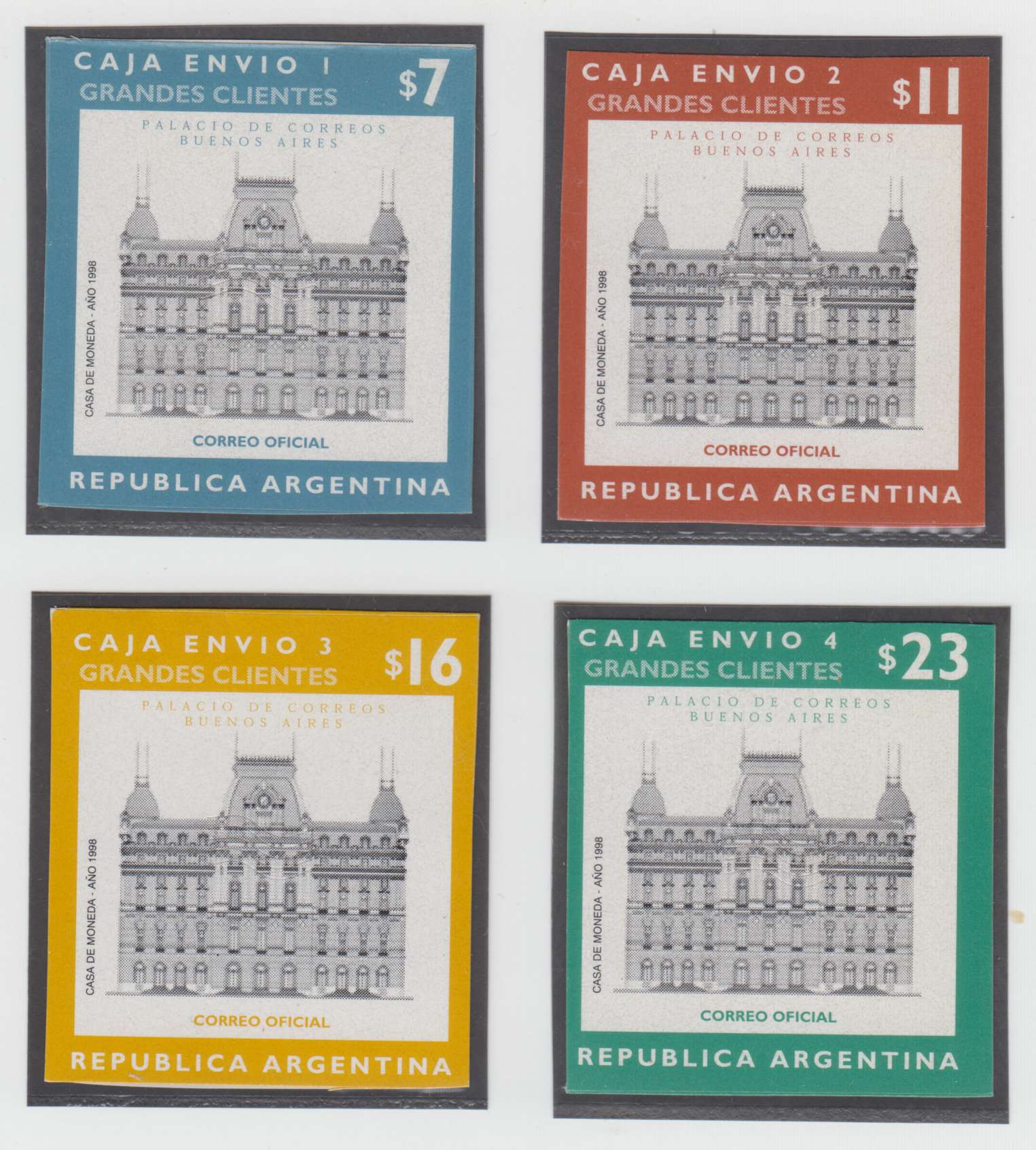 Argentina 1999 — Parcel Post