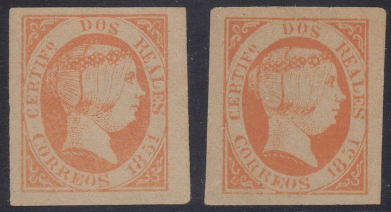 Spain 1851 — Queen Isabella II