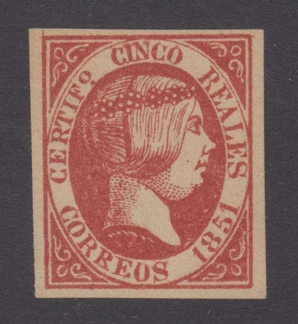Spain 1851 — Queen Isabella II