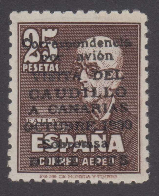 Spain 1950 — Scott CB18a