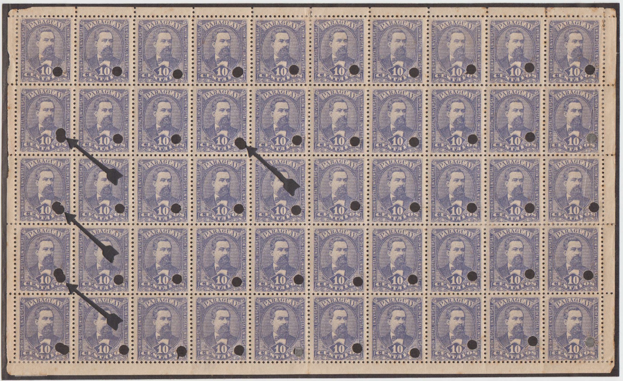 Paraguay 1892 — Scott 37