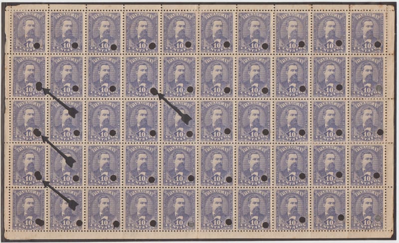Paraguay 1892 — Scott 37