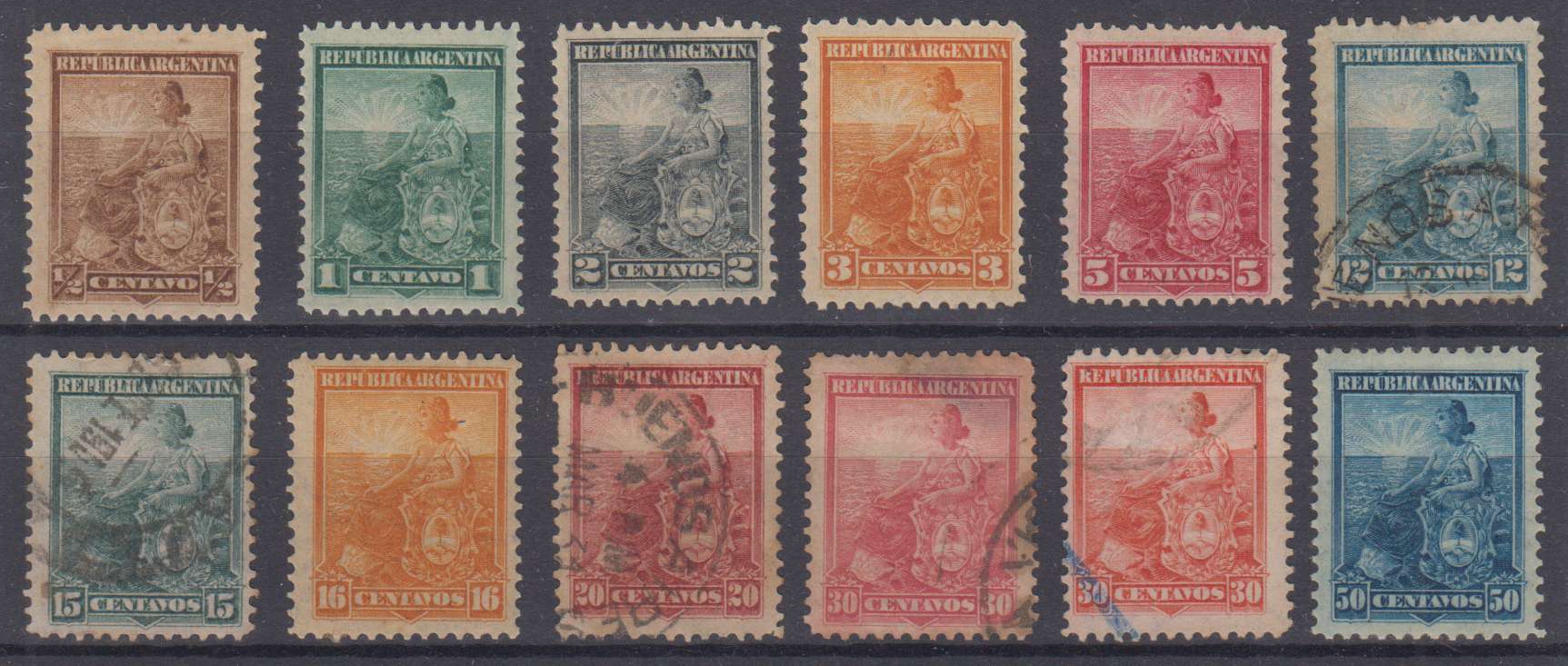 Argentina 1899 — Liberty Seated