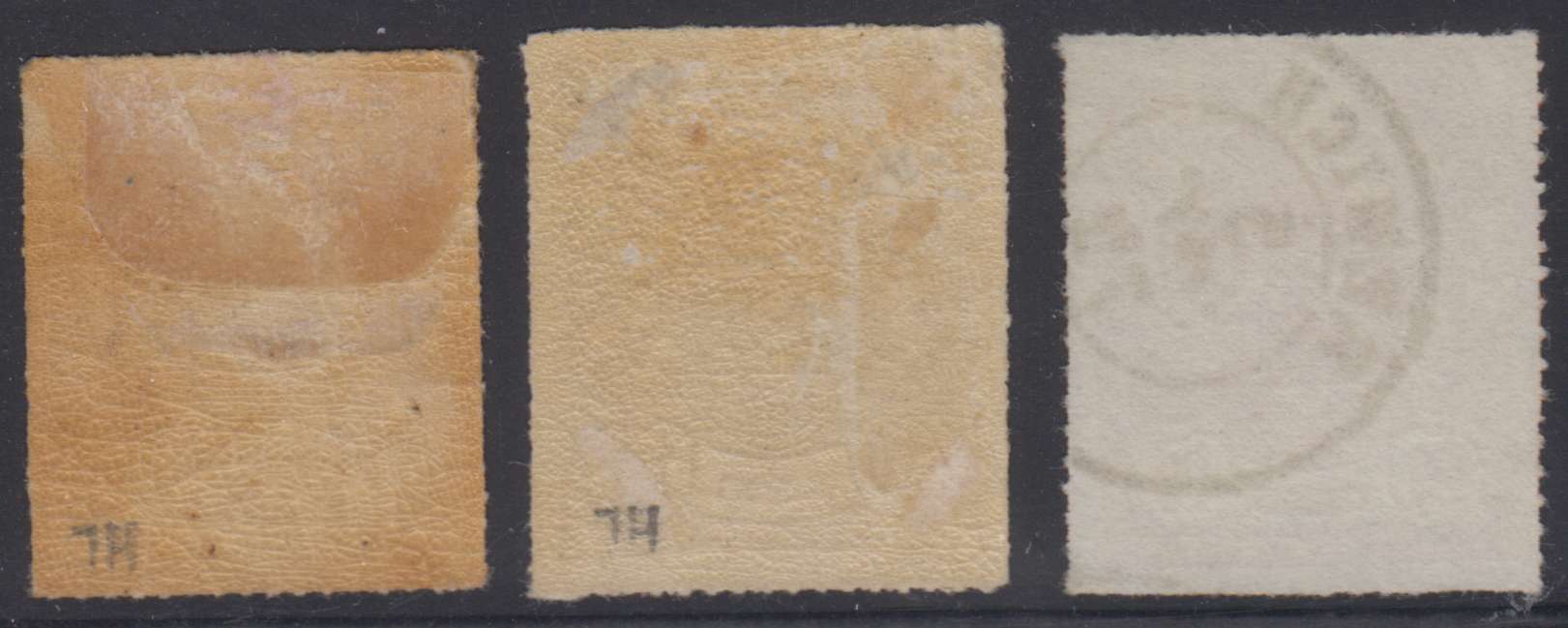 Luxembourg 1865 — Scott 18, 19 & 25 top value