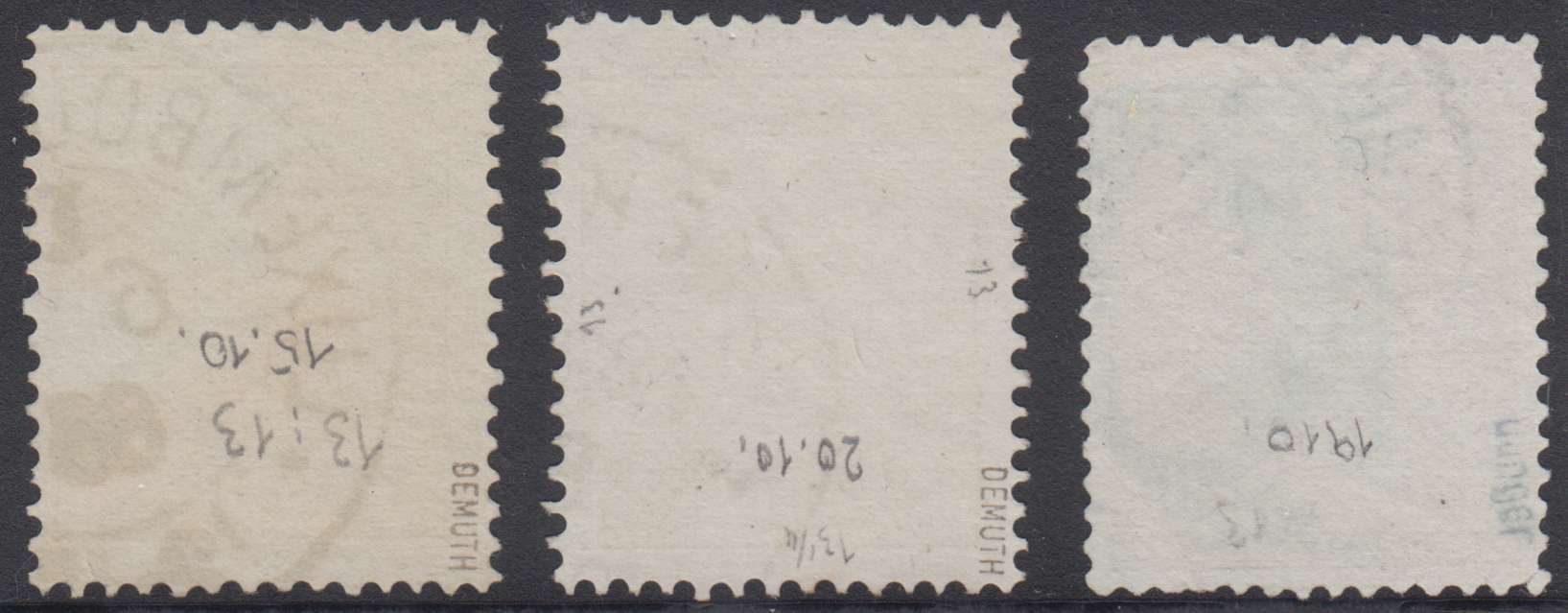 Luxembourg 1880 — Scott 42 (2x) & 45