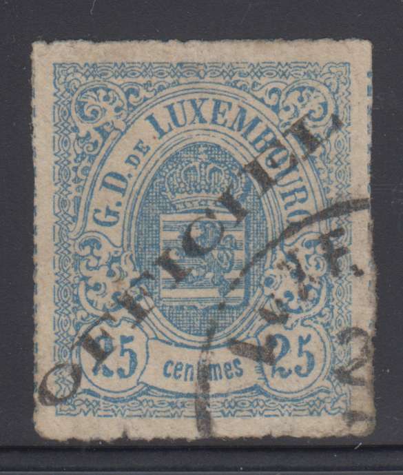 Luxembourg 1875 — Official stamps