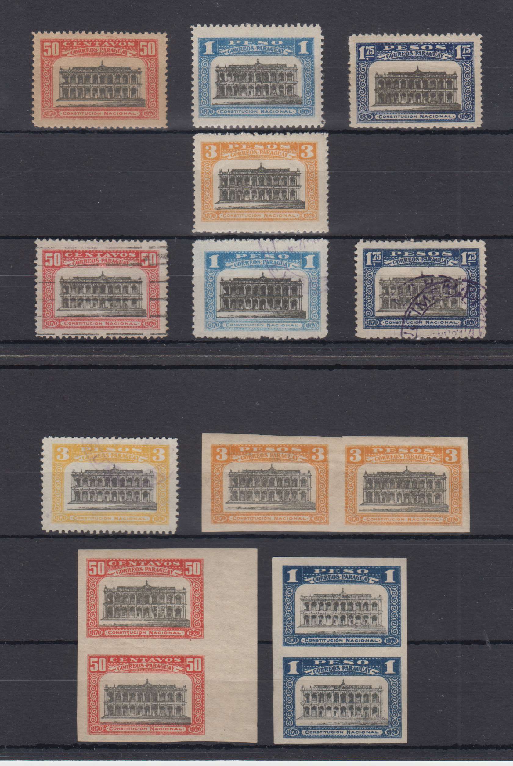 Paraguay 1920 — Parliament building