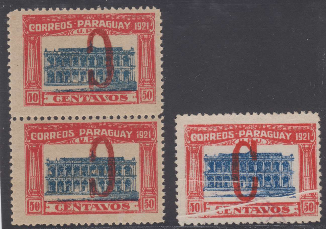 Paraguay 1922 — Interior Office issue