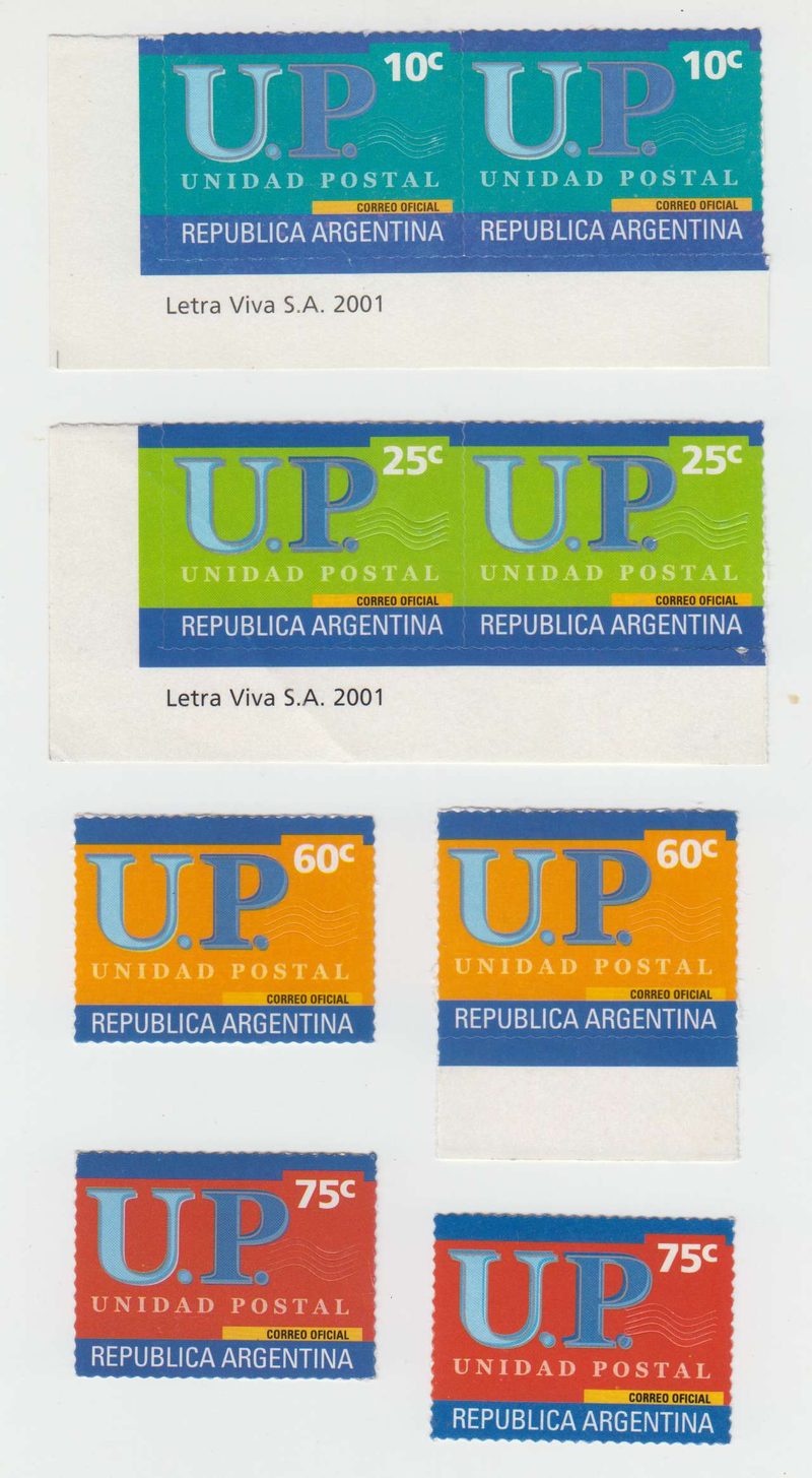 Argentina 2001 — Unidad Postal issue