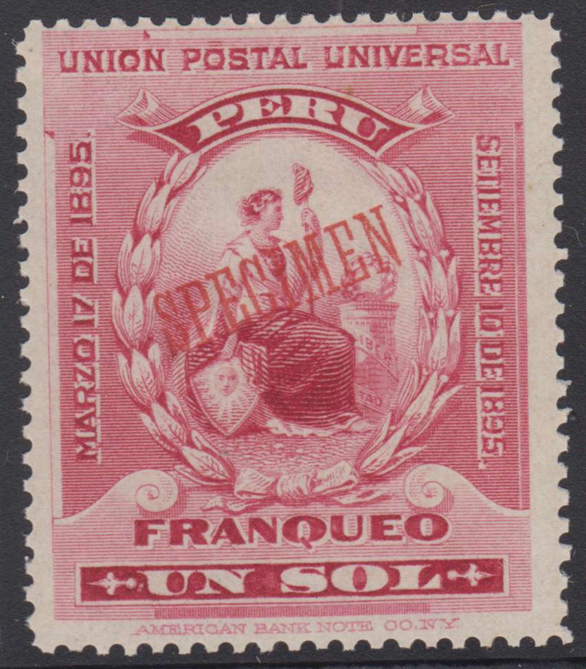 Peru 1895 — Liberty