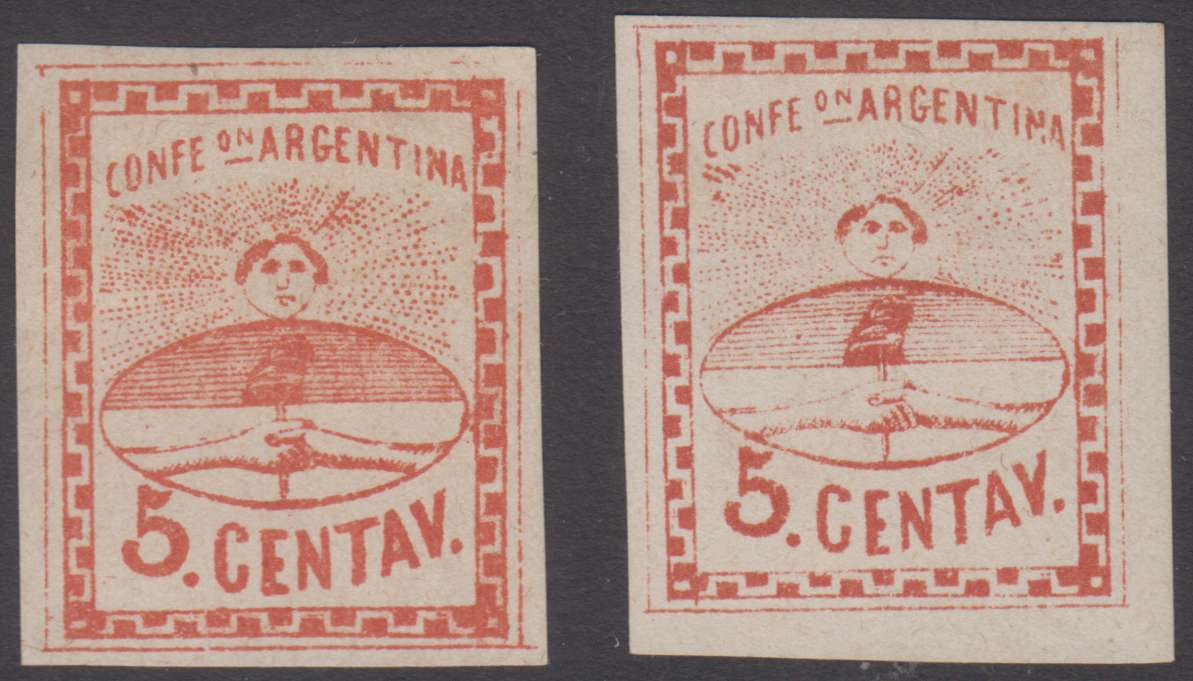 Argentina 1860 — Confederation