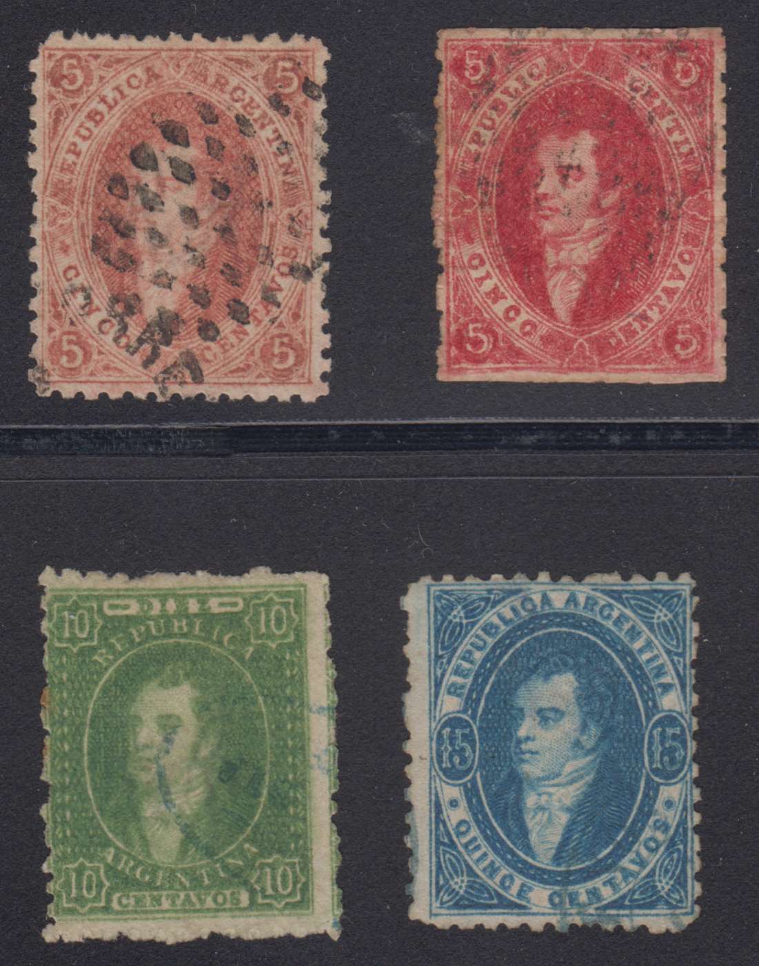 Argentina 1864 — Rivadavia