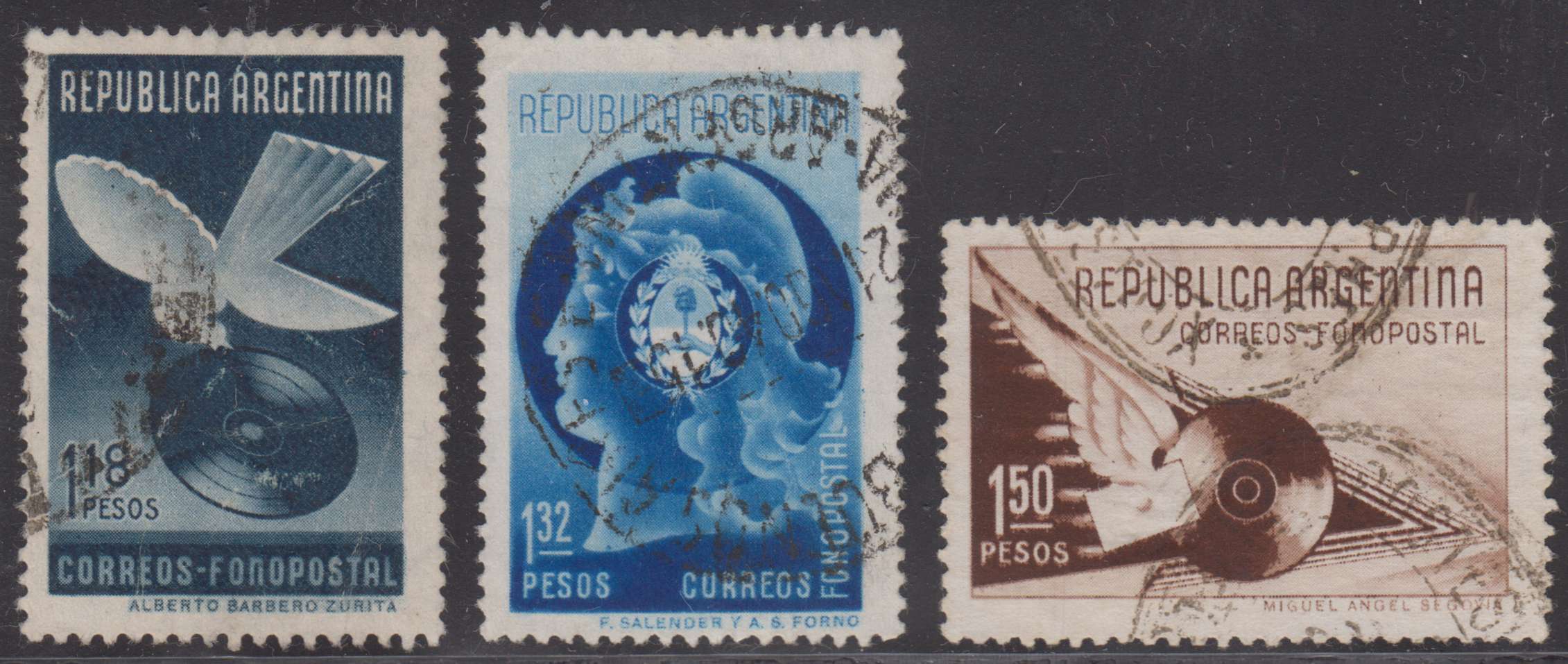 Argentina 1939 — Phonograph issue