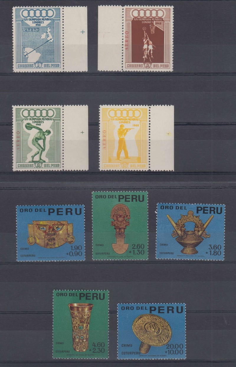 Peru 1948 — Olympics & Chimu Culture