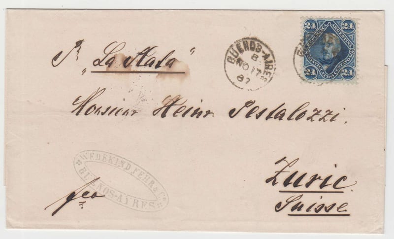 Argentina 1887 — Nov 17