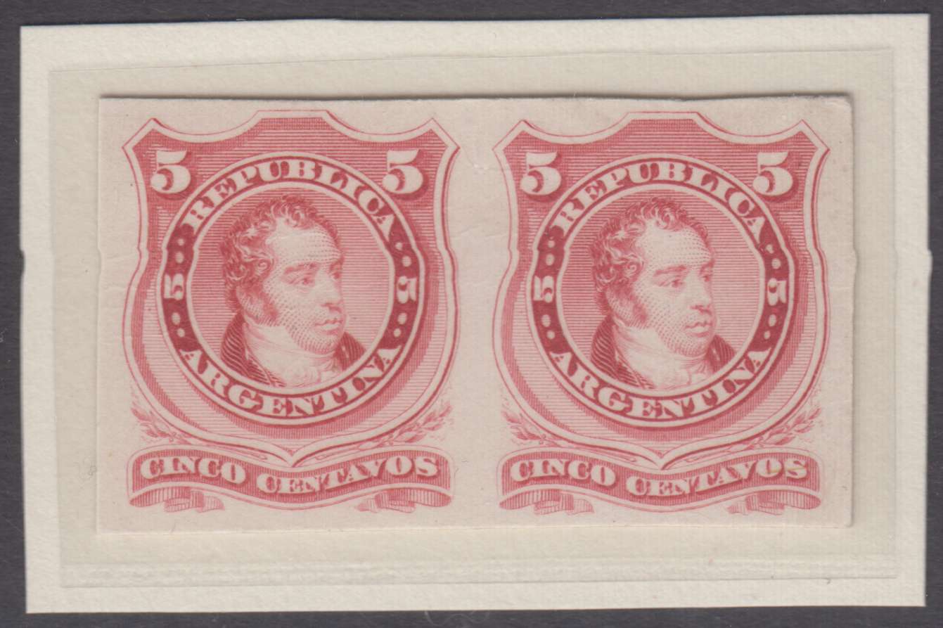 Argentina 1867 — Rivadavia